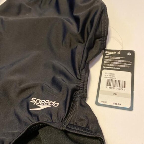 Speedo Women's Swimsuit One Piece Prolt Super Pro Solid Adult, Size 26 - Picture 7 of 7